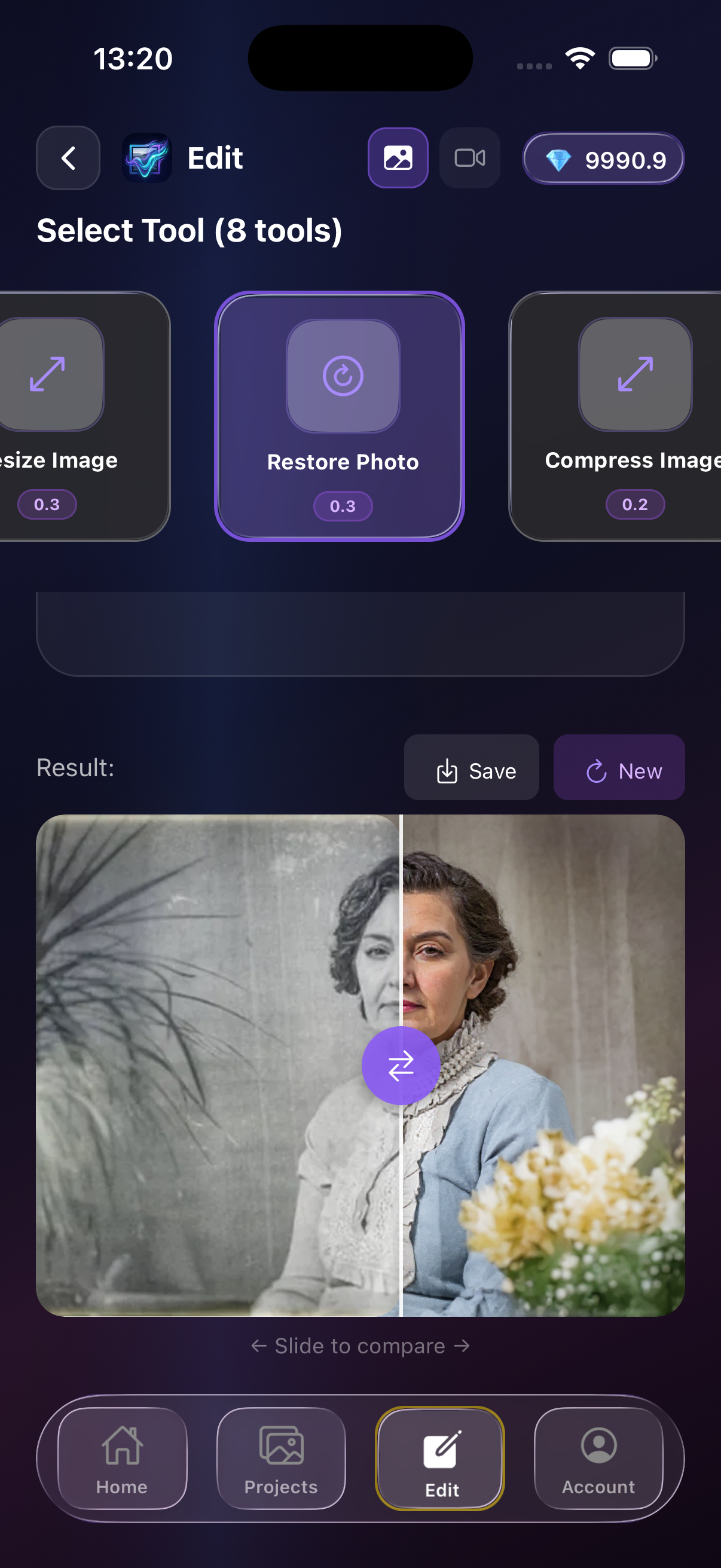 AI Photo Enhancement